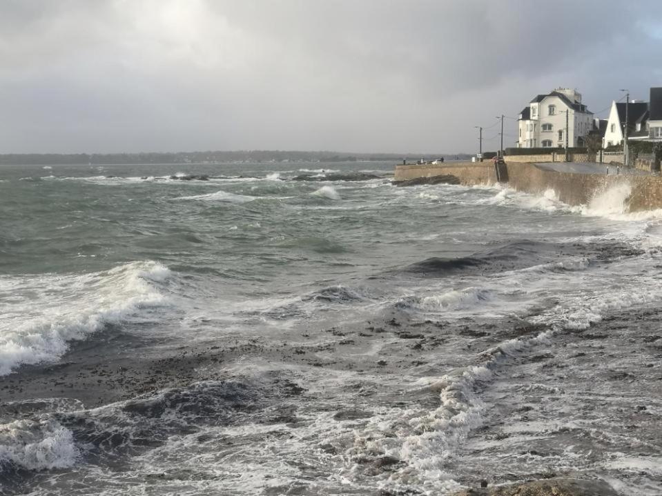Splendide Vue Face A La Mer Avec Garage Concarneau Exterior photo