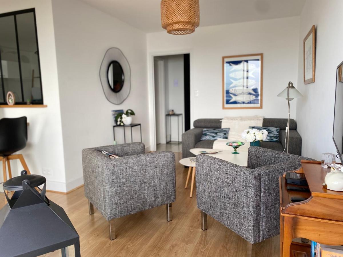 Splendide Vue Face A La Mer Avec Garage Concarneau Exterior photo